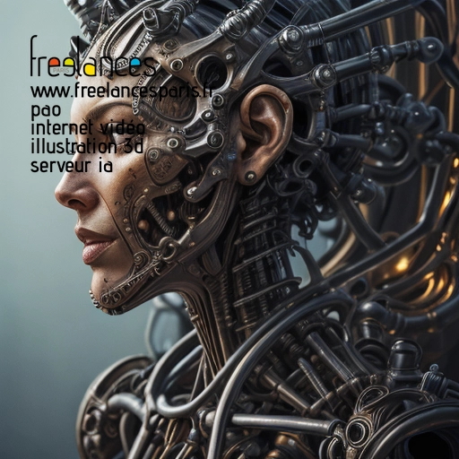 Pao internet vidéo illustration 3d serveur intelligence générative freelance paris studio de création 63VBHVT1